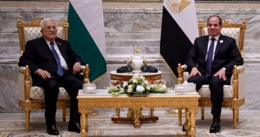 الرئيس السيسى لـأبو مازن: ندعو الله أن يمنح الشعب الفلسطينى الأمن والاستقرار فى دولته المنشودة