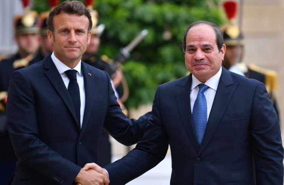 السيسي و«ماكرون» يؤكدان أهمية استعادة التهدئة من خلال الوقف الفوري لإطلاق النار فى غزة وإنفاذ المساعدات
